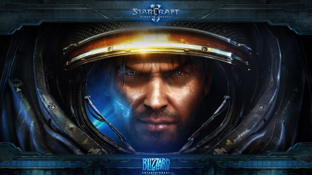 Raynor, a human marine from StarCraft 2