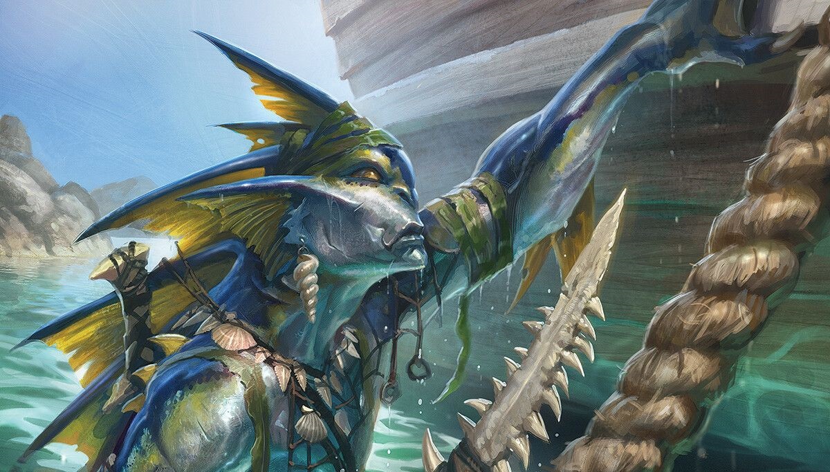 Brineborn Cutthroat Art Magic Core Set 2020