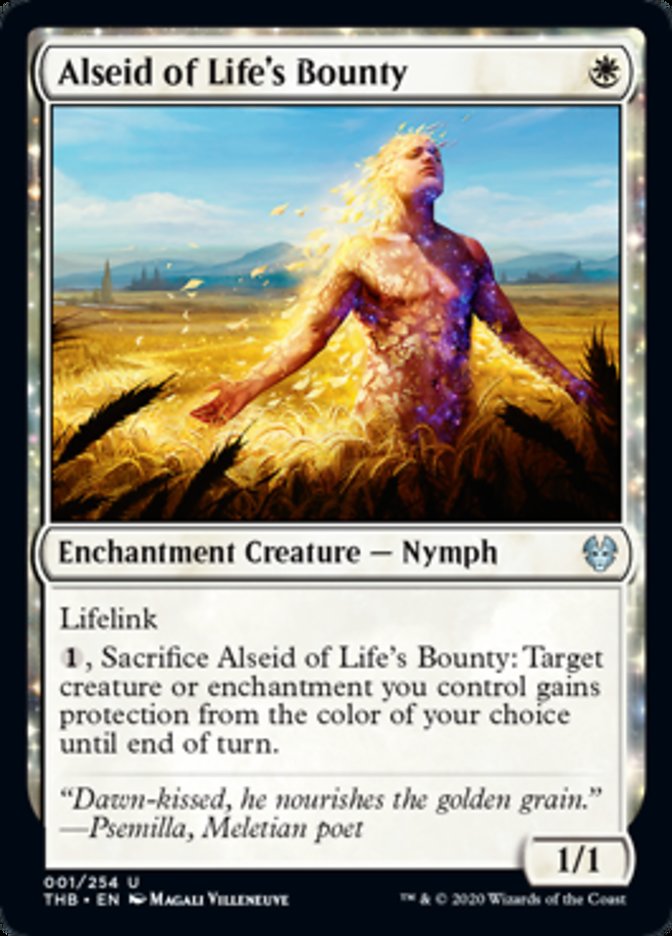 Alseid of Life's Bounty Spoiler Magic Theros Beyond Death