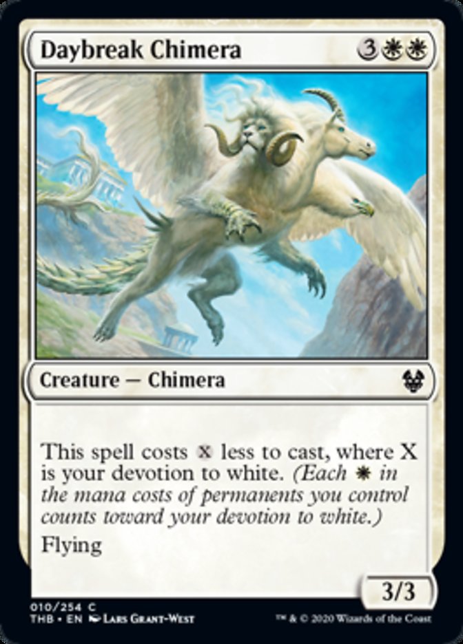 Daybreak Chimera Spoiler Magic Theros Beyond Death