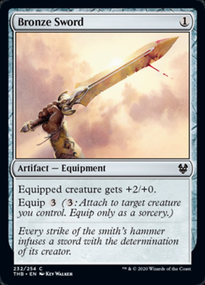 Bronze Sword Spoiler Magic Theros Beyond Death