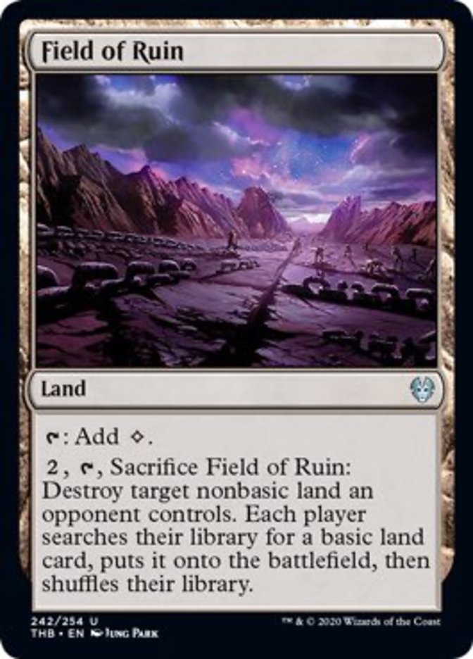 Field of Ruin Spoiler Magic Theros Beyond Death