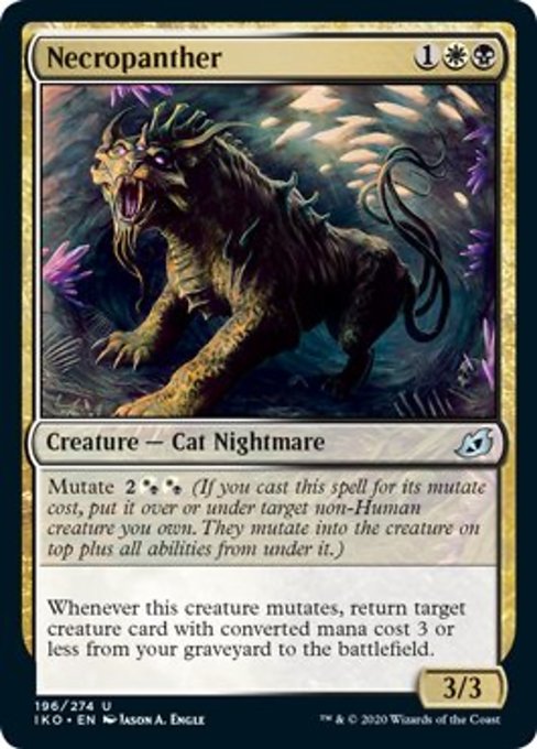 Necropanther Magic Ikoria Lair of Behemoths