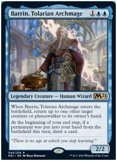 M21 Barrin Tolarian Archmage MTG