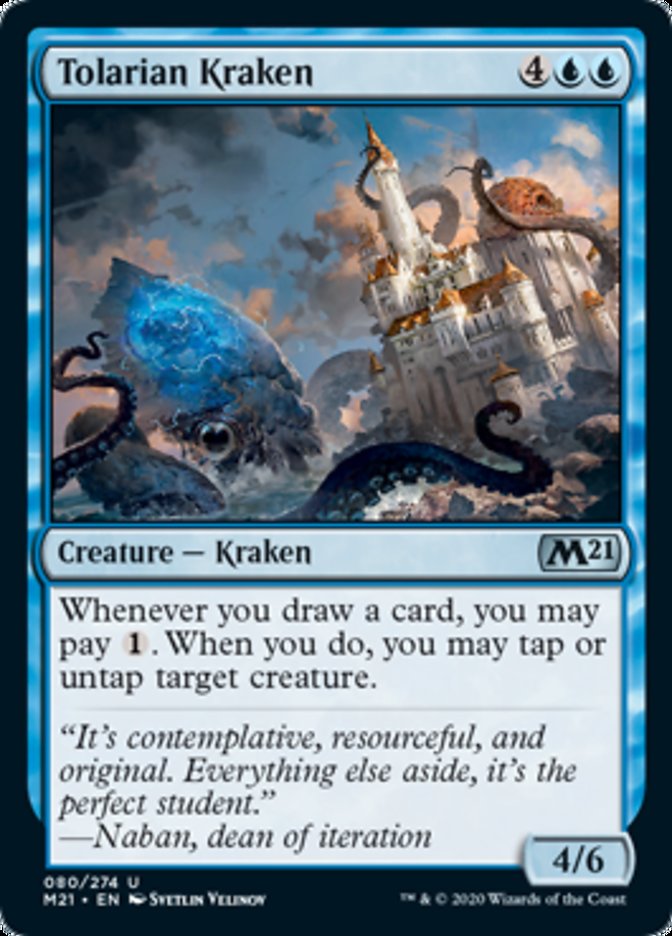 Tolarian Kraken Magic Core Set 2021