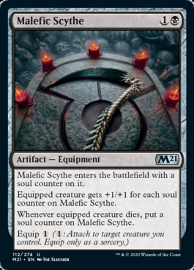 Malefic Scythe Magic Core Set 2021