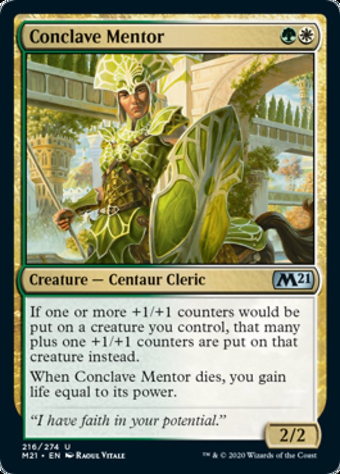 Conclave Mentor Magic Core Set 2021