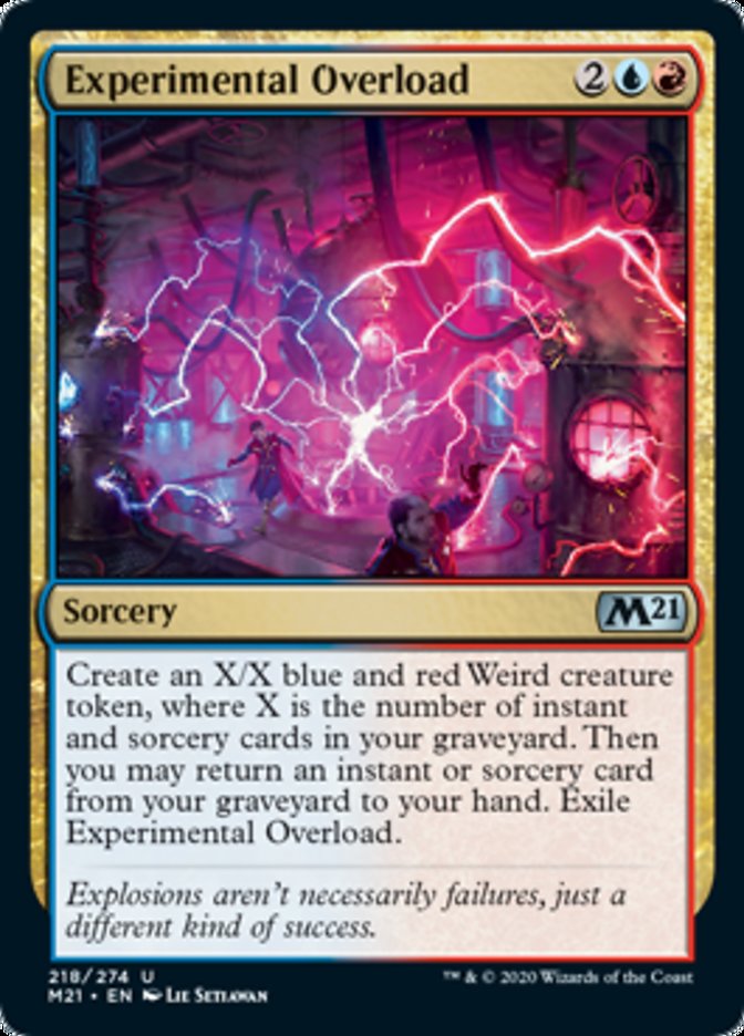 Experimental Overload Magic Core Set 2021