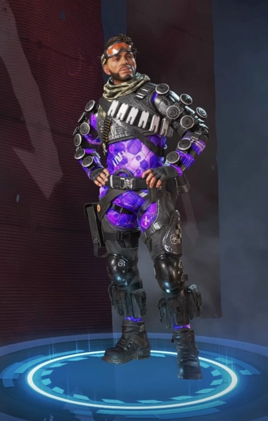 Mirage wears a neon-purple skin.