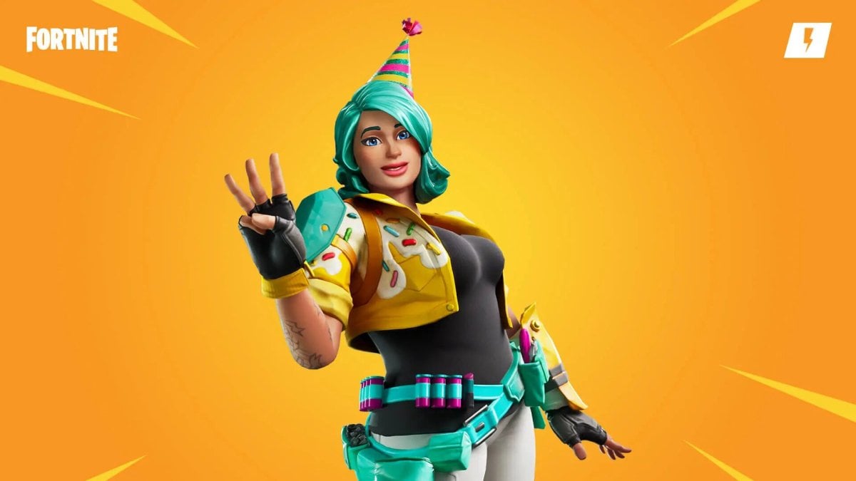 Fortnite character waving