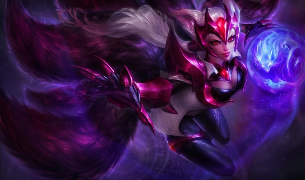 Challenger Ahri in League of Legends.