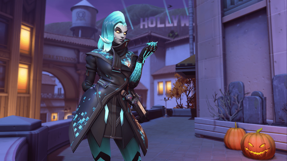 Halloween Terror Fantasma Overwatch skin for Sombra.