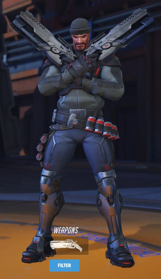 Reaper's Blackwatch Reyes skin.