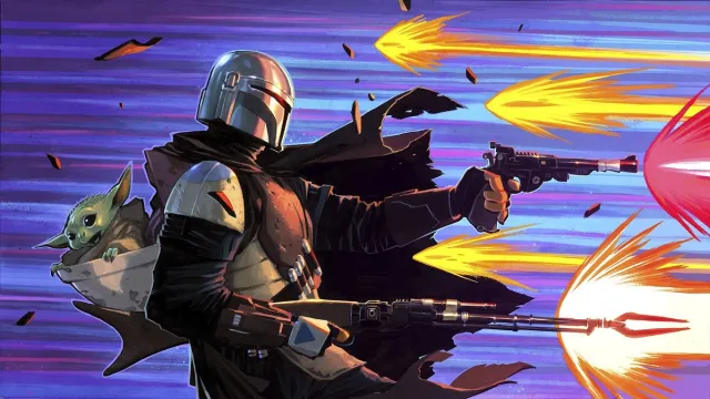 Mandalorian Fortnite artwork