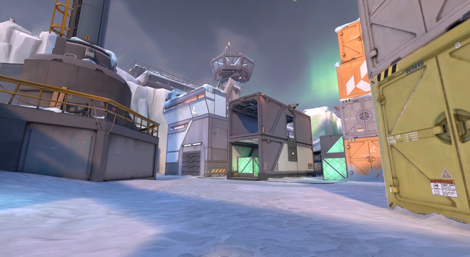 VALORANT's snowy map, Icebox.