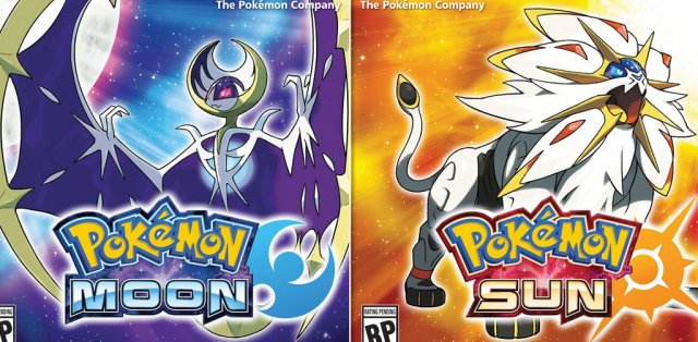 Pokemon Sun and Moon covers