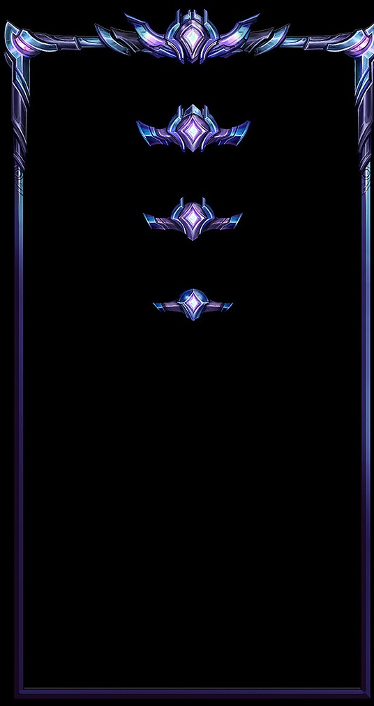 Diamond rank borders in LoL