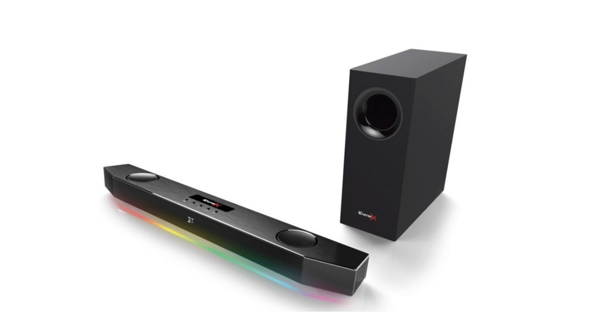 Sound BlasterX Katana Multi-Channel Surround Gaming and Entertainment Soundbar