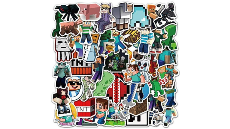 minecraft 50 stickers