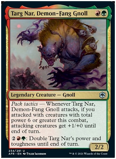 Targ Nar, Demon-Fang Gnoll