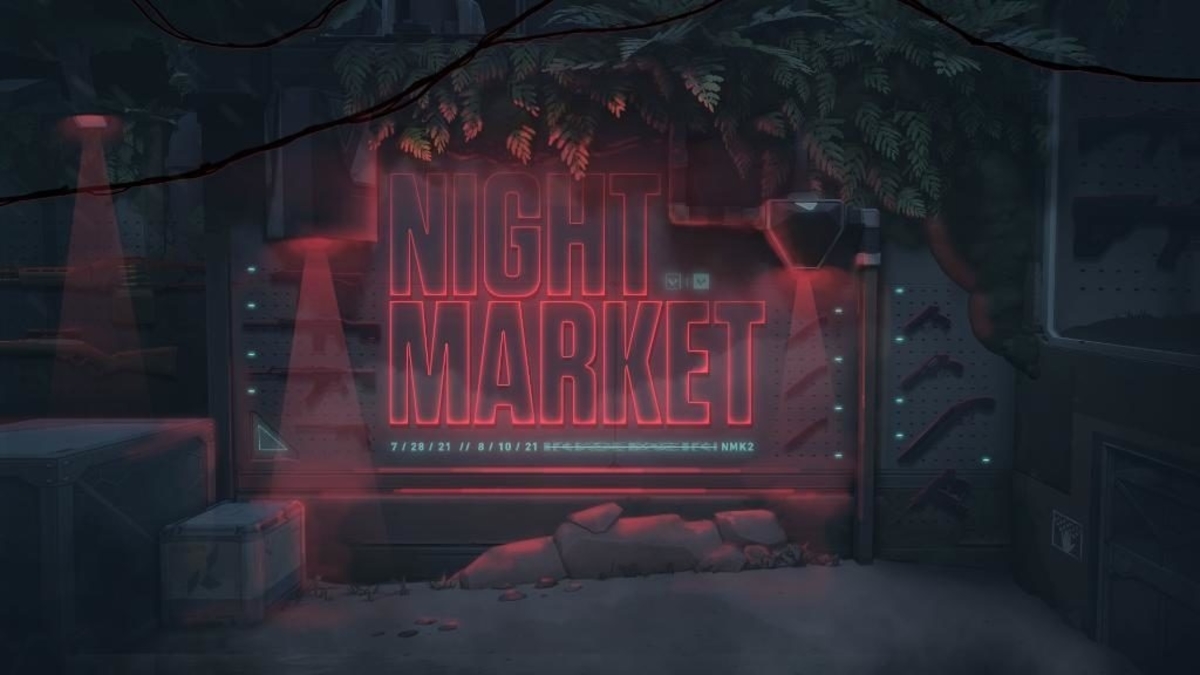 VALORANT Night Market red logo