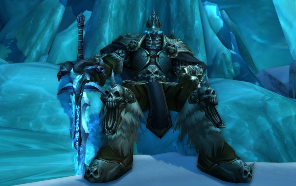 The lich king in Wow