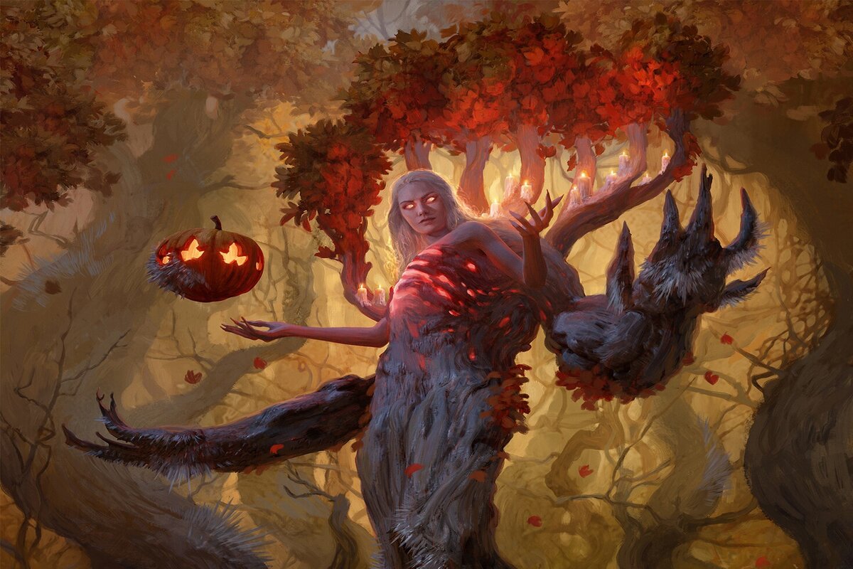 MTG Wrenn and Seven MID variant art