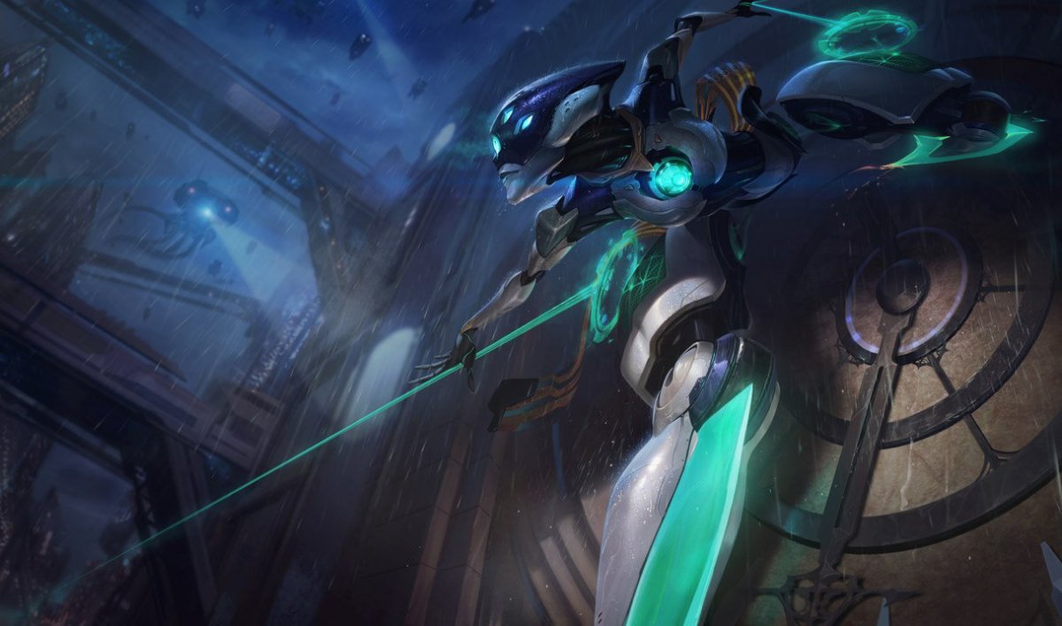 Program Camille splash art in League of Legends