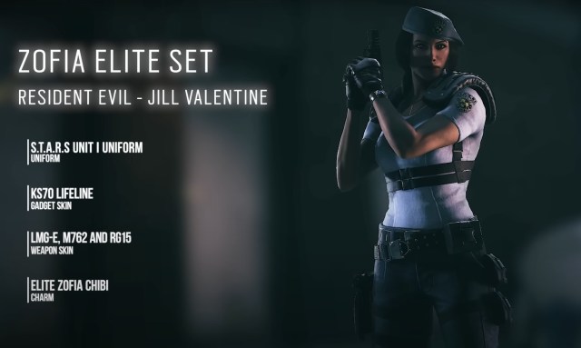 Zofia's elite set in Rainbow Six Siege