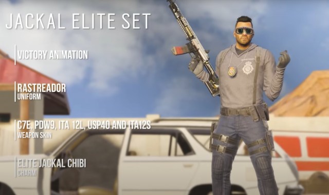 Jackal Elite set in Rainbow Six Siege