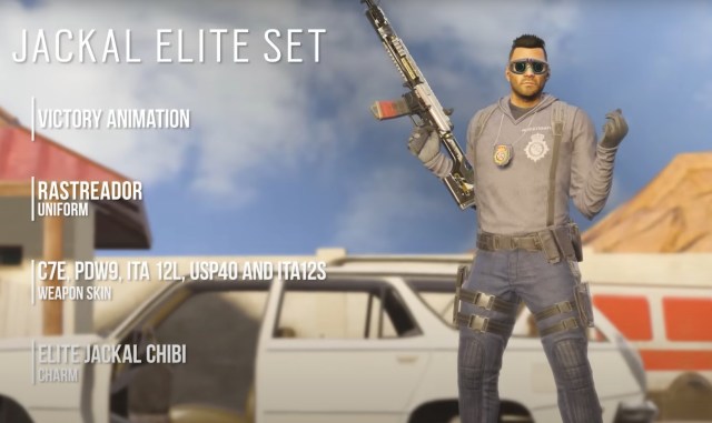 Jackal Elite set in Rainbow Six Siege