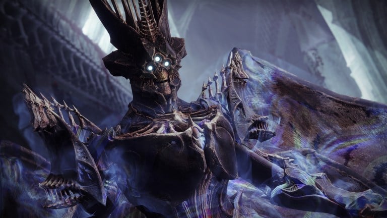 A screenshot of Savathûn, The Witch Queen, in Destiny 2.