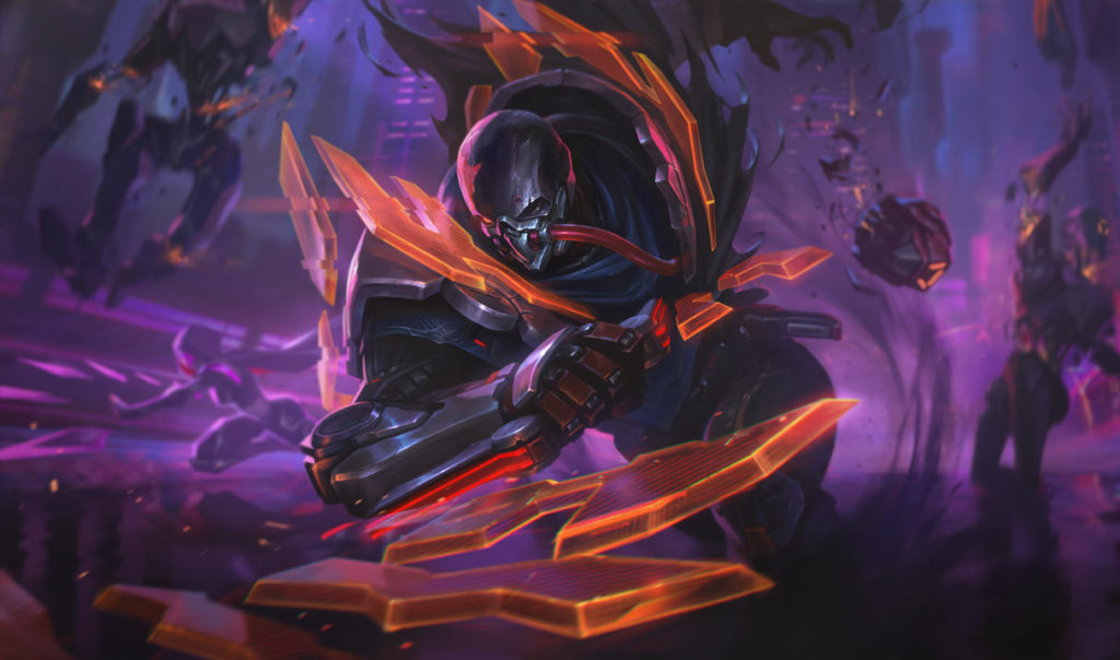 Pyke wearing his PROJECT: skin.