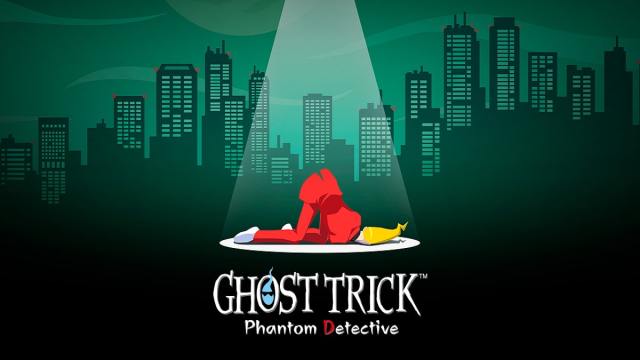 Ghost Trick key art Sissel slumped over under spotlight