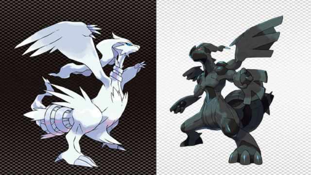 Pokemon Black and White Reshiram Zekrom