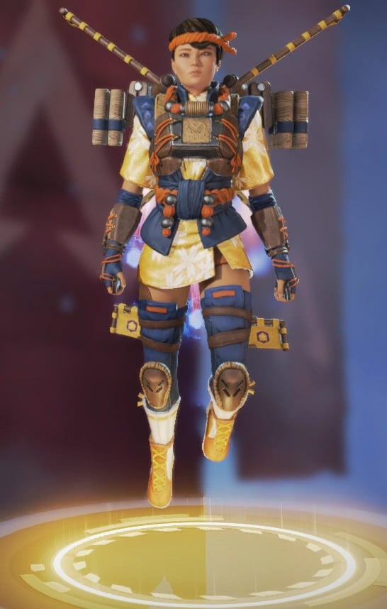 Valkyrie wears a festival-inspired skin.