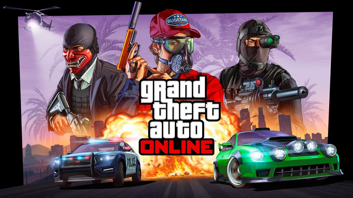 Promotional image of GTA Online.