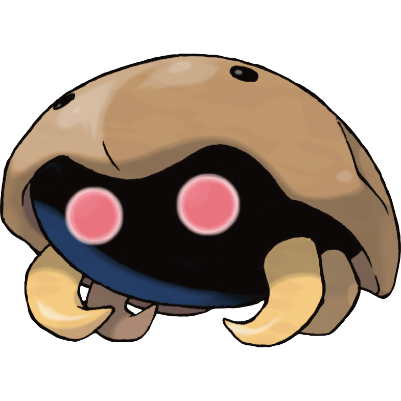 The Pokémon Kabuto.