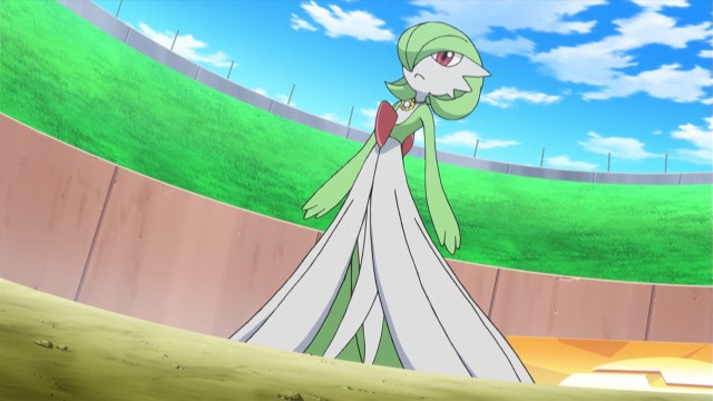 Gardevoir on the battlefield.