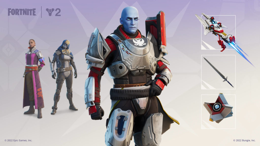 A screenshot showing Commander Zavala from Destiny in Fortnite's engine