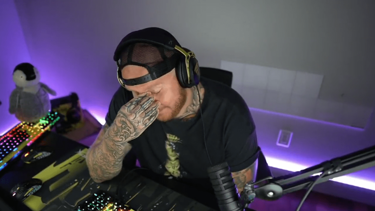 TimTheTatman facepalm