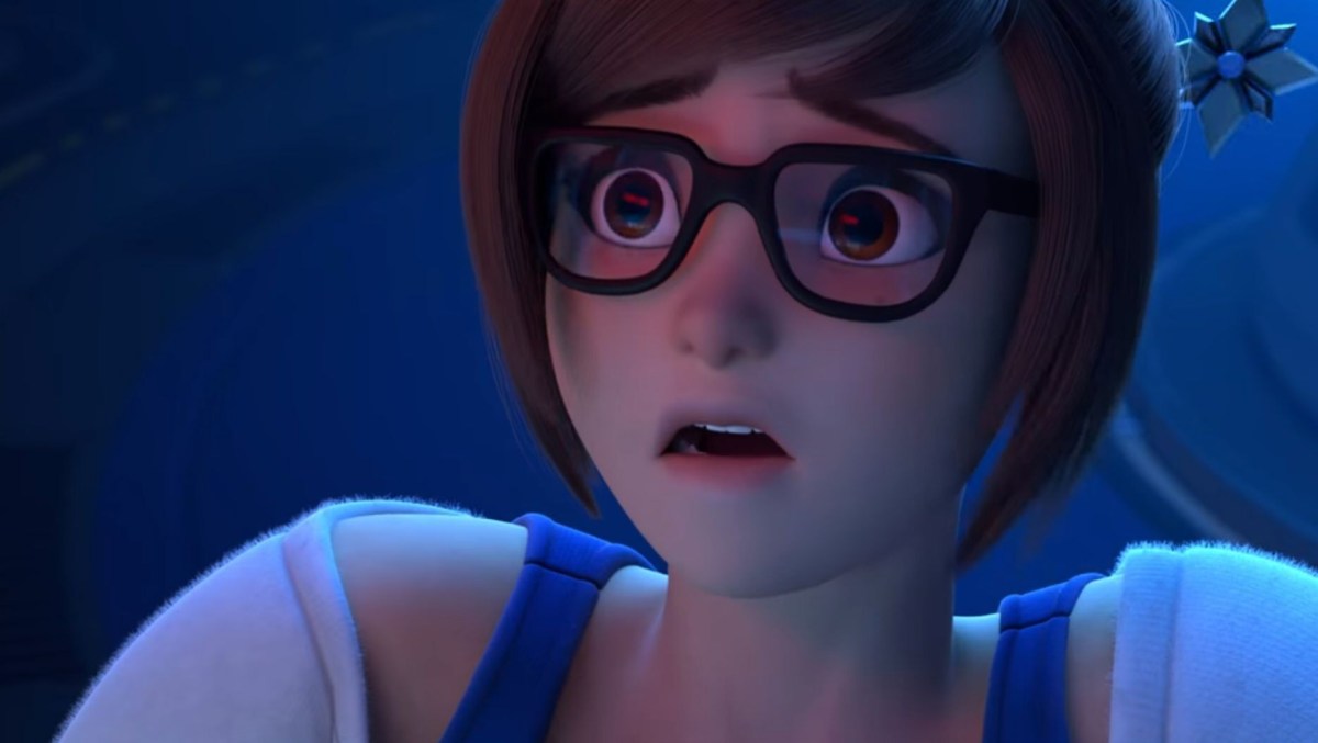 Mei looks on in horror.