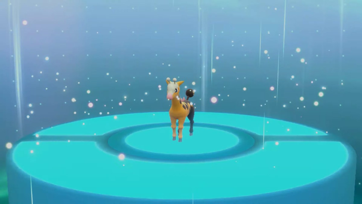 The Pokemon Girafarig.