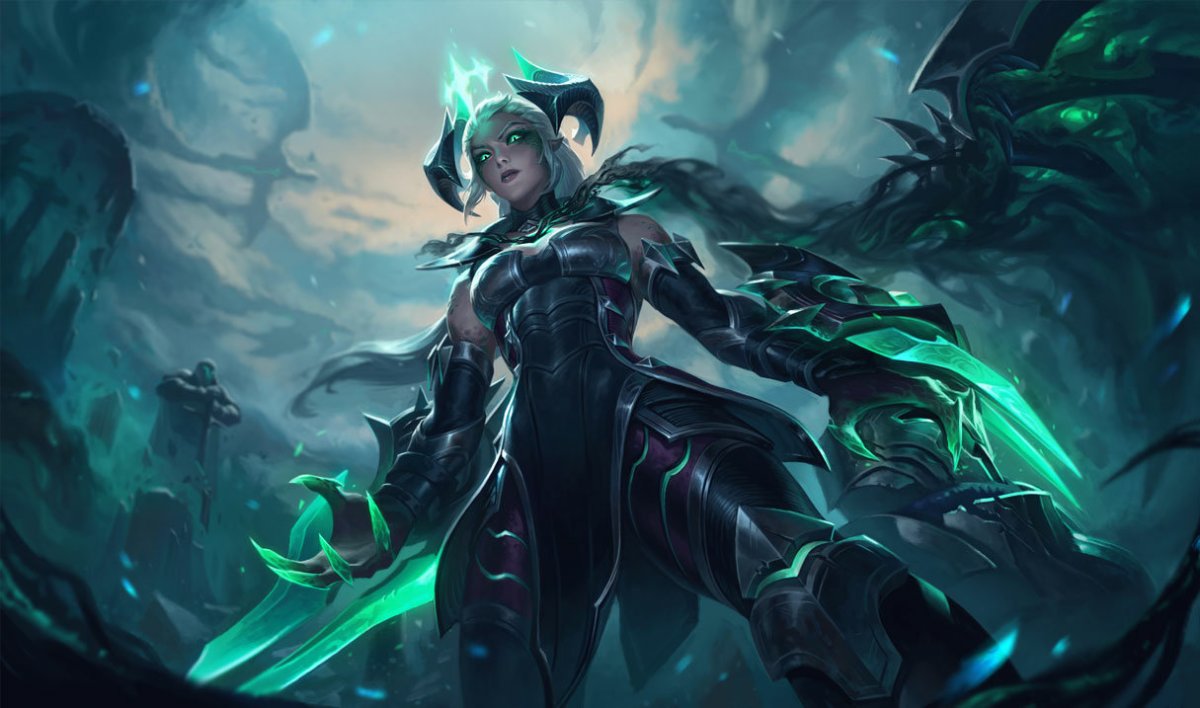 Shyvana skin in league of legends