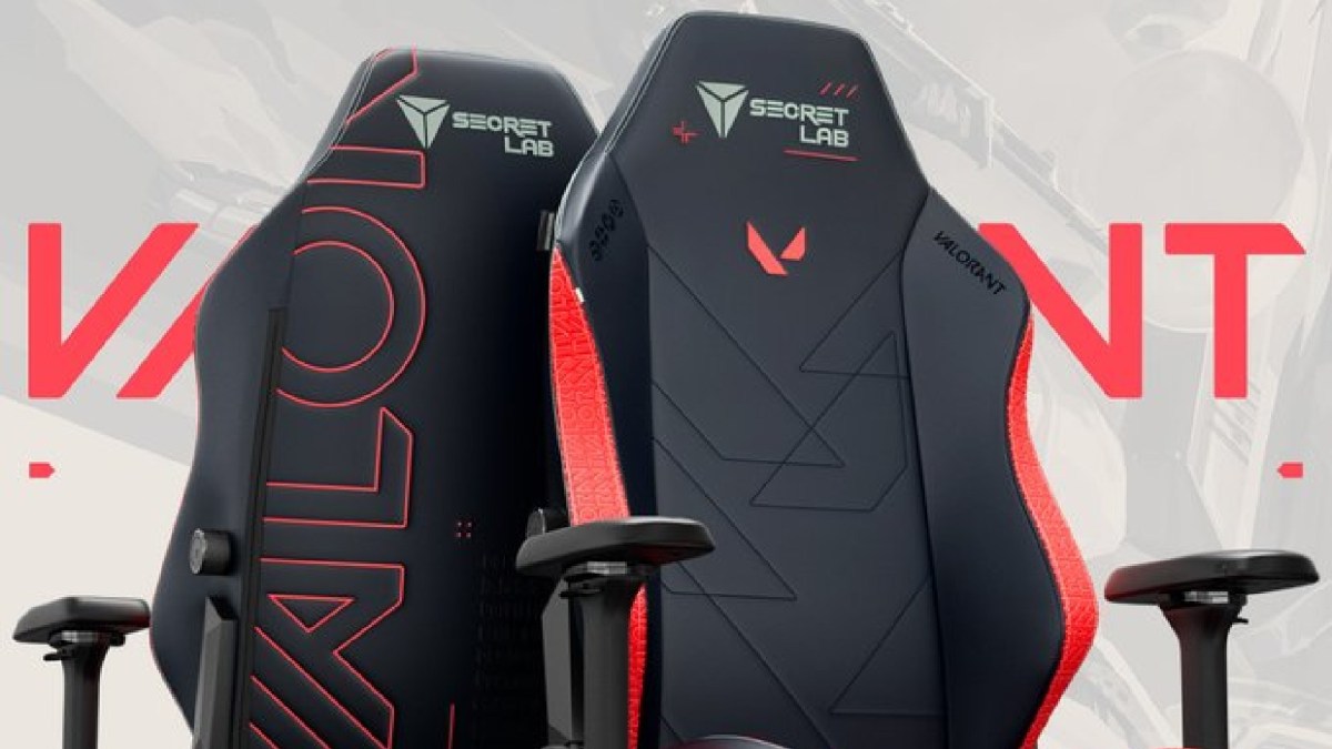 VALORANT SecretLab chair