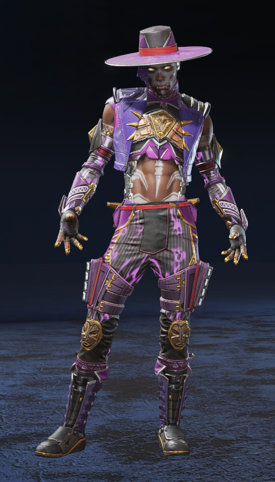 Seer wears an occult purple skin.