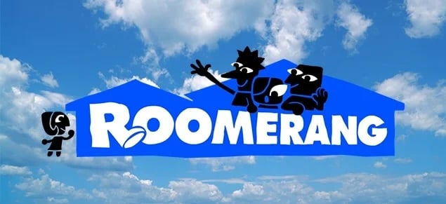 The Roomerang logo.