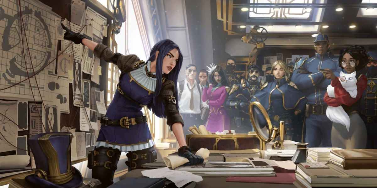 Caitlyn in Legends of Runeterra.