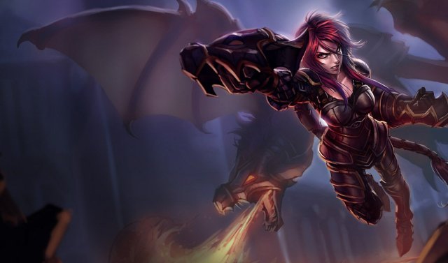 Shyvana League of Legends.