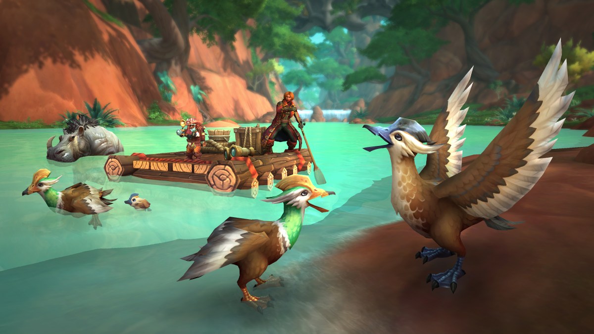 Wildlife in the Waking Shores on the Dragon Isles